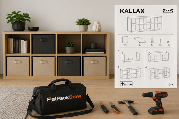 Assembled Kallax Unit
